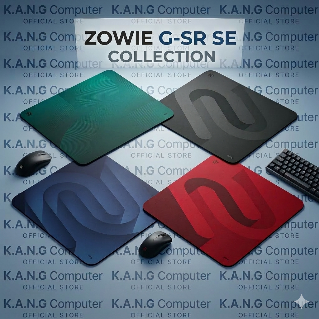 แผ่นรองเมาส์ Zowie Gsr 450*400*4MM แผ่นใหญ่ และหนา  Speed and Control