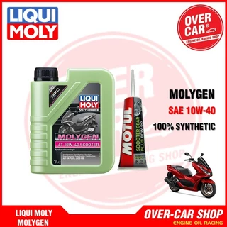 เซท LIQUI MOLY MOLYGEN 4T 10W-40 สังเคราะห์100% 4T SCOOTER 10W-40 สำหรับ PCX,Nmax,Grand Filano,Lead