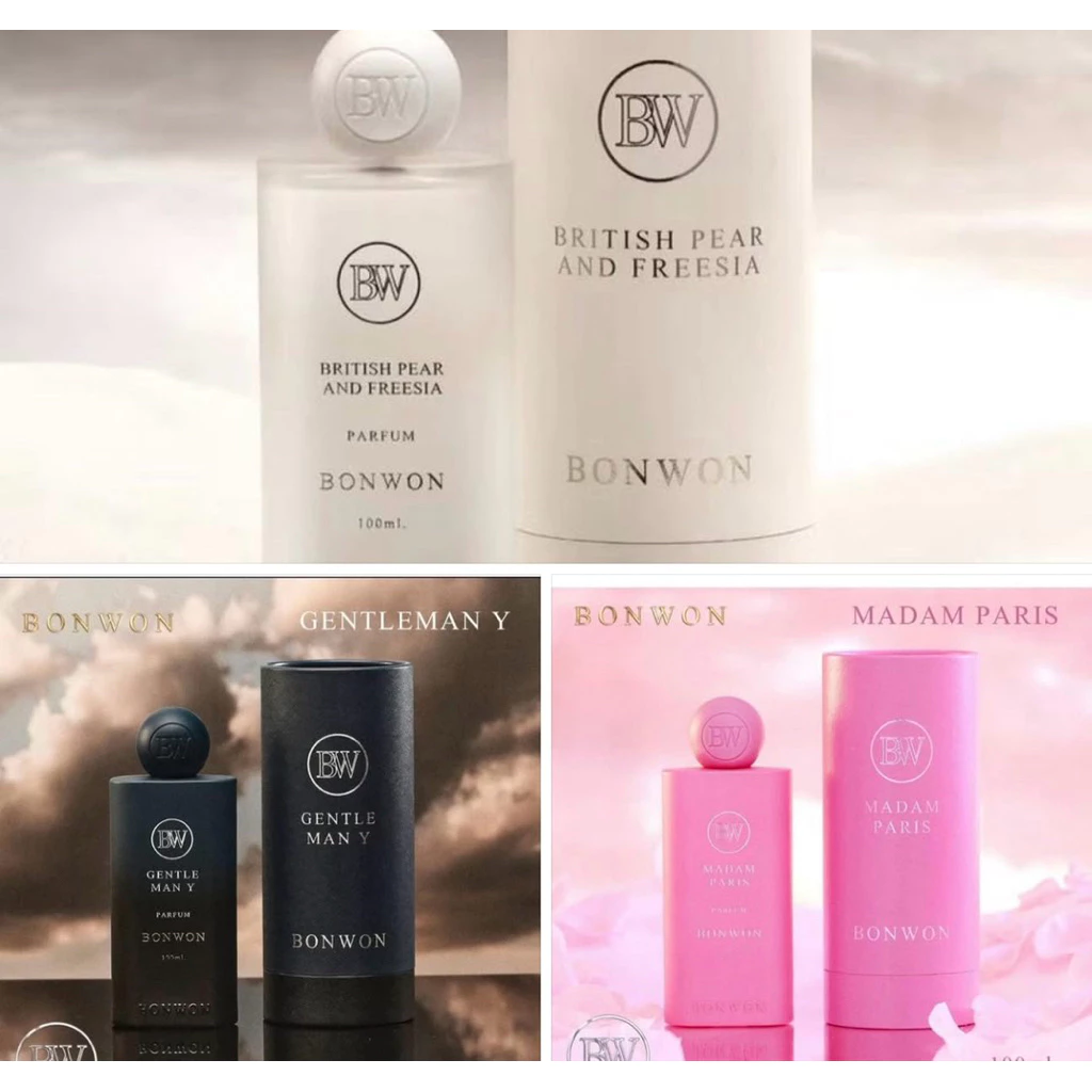 [ ใหม่] น้ำหอม BONWON 9 Signature Collection 2025 -100mL ( ของแท้ พร้อมกล่อง )