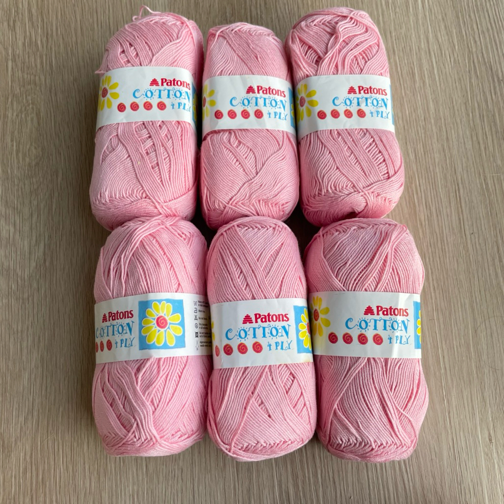 ไหมพรม Patons Cotton 4 ply