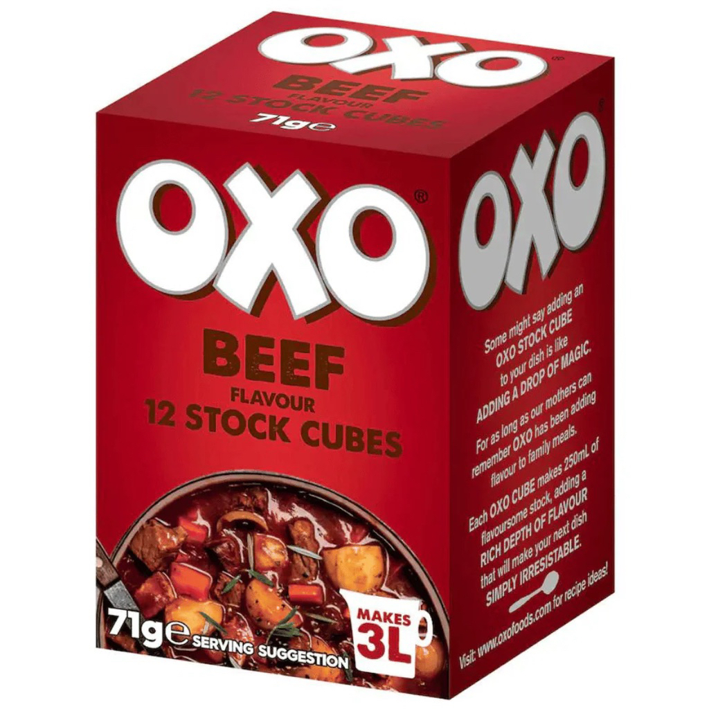 Oxo Beef Cubes 12 Stock Cubes 71g