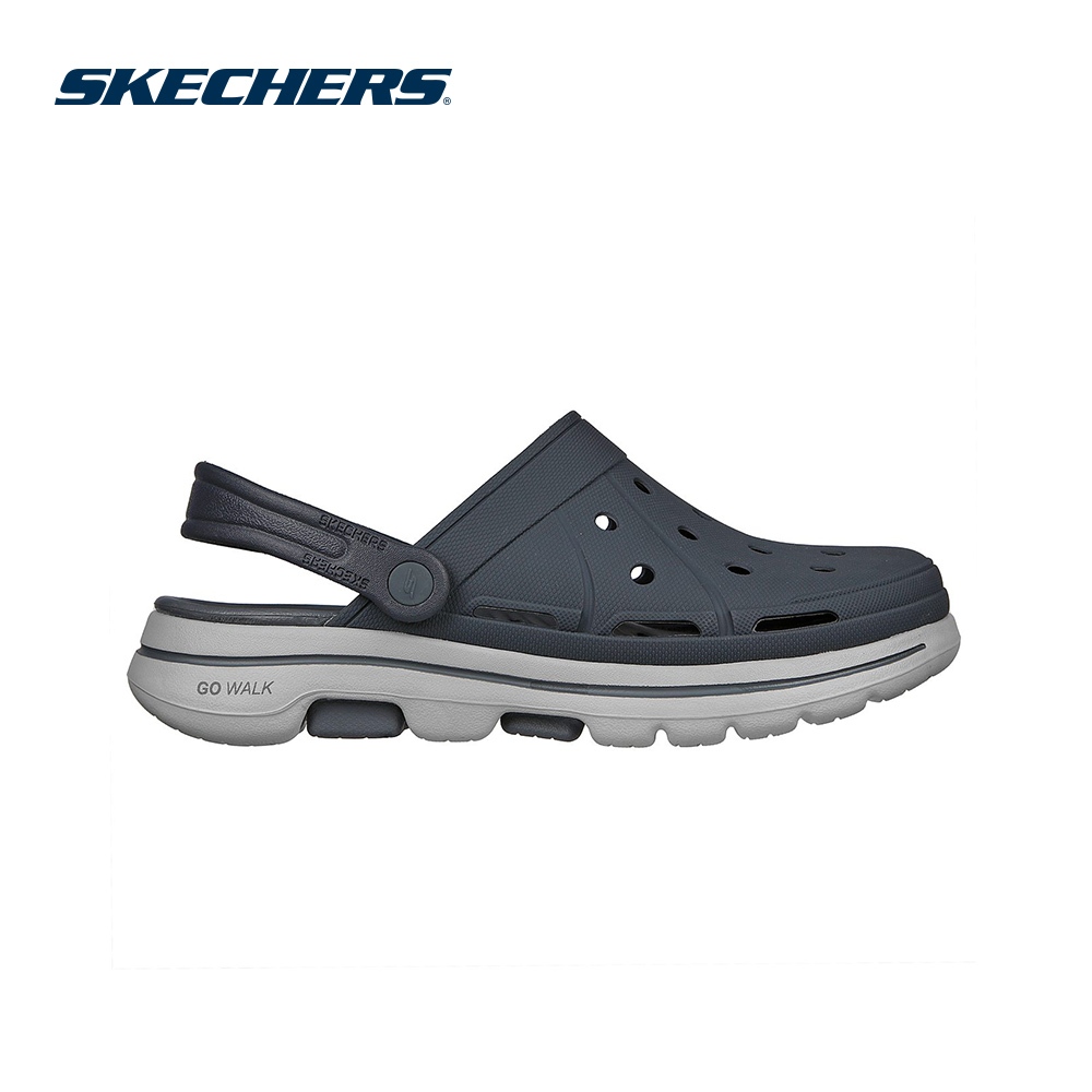 Skechers สเก็ตเชอร์ส รองเท้าผู้ชาย Men Foamies GOwalk 5 Key Choice Shoes - 243032-CHAR (latest)