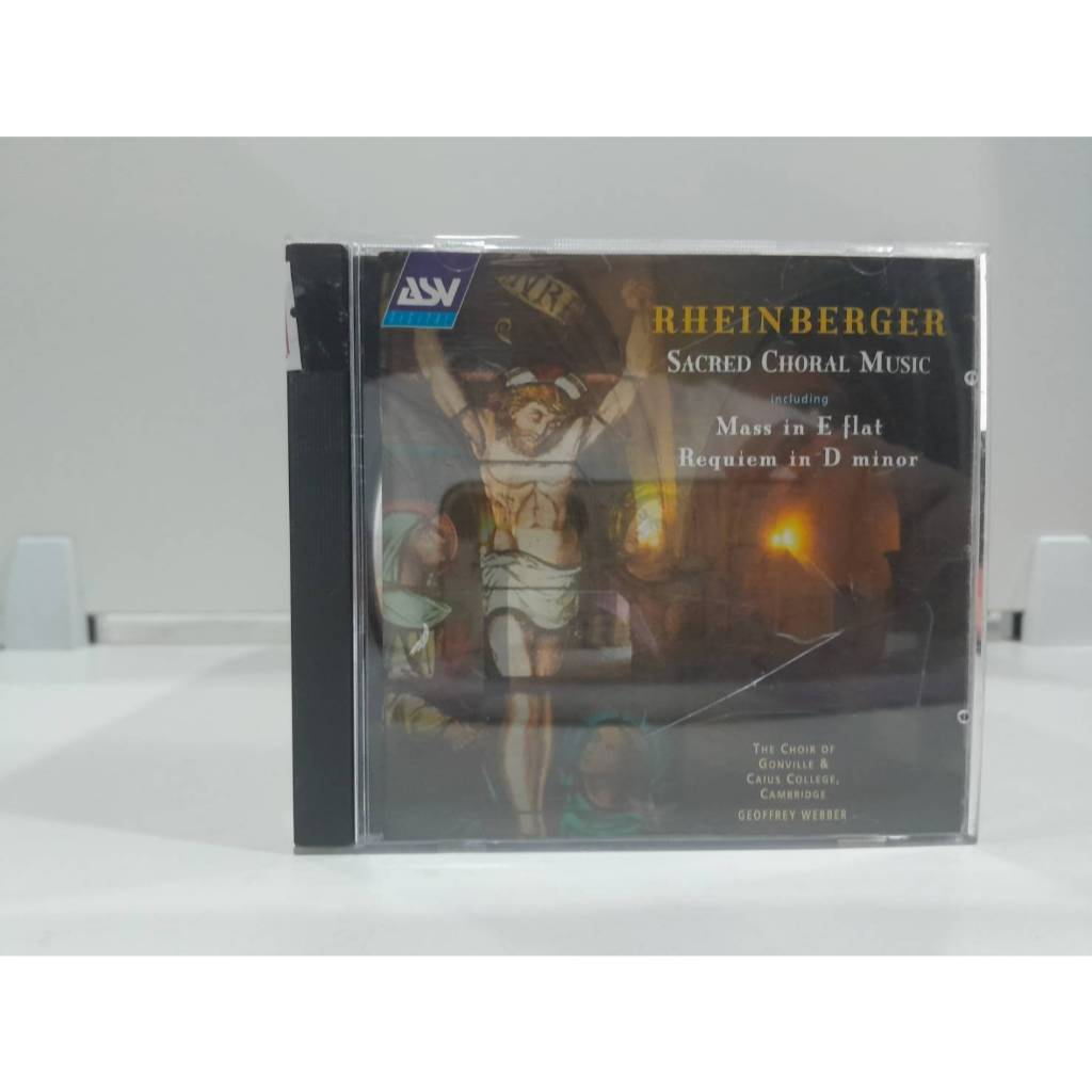 1 CD MUSIC ซีดีเพลงสากล Josef Gabriel Rheinberger - Sacred Choral Music   (B3C64)
