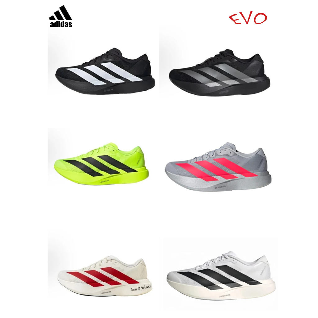🛒ของแท้100%⭐ adidas Adizero Evo SL Adidas รองเท้าวิ่ง Unisex ผู้ชาย&ผู้หญิง พื้นรองเท้านุ่ม