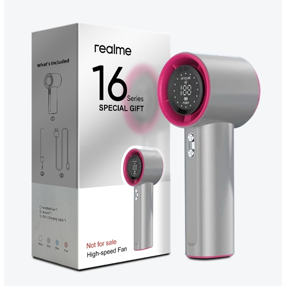 realme 16 series freegift not for sale fan