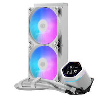 Cooler Master MasterLiquid Core NEX Digital ชุดน้ำปิด CPU ARGB มีจอ รองรับ Intel/AMD 240/360mm