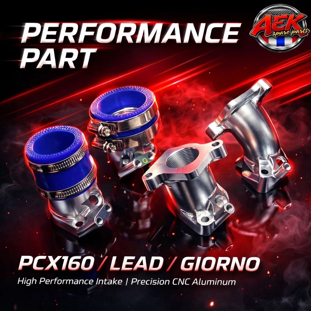 คอหรีดแต่ง CNC Lead125 / CBR150 / CBR250 / Forza350 / Giorno / PCX160