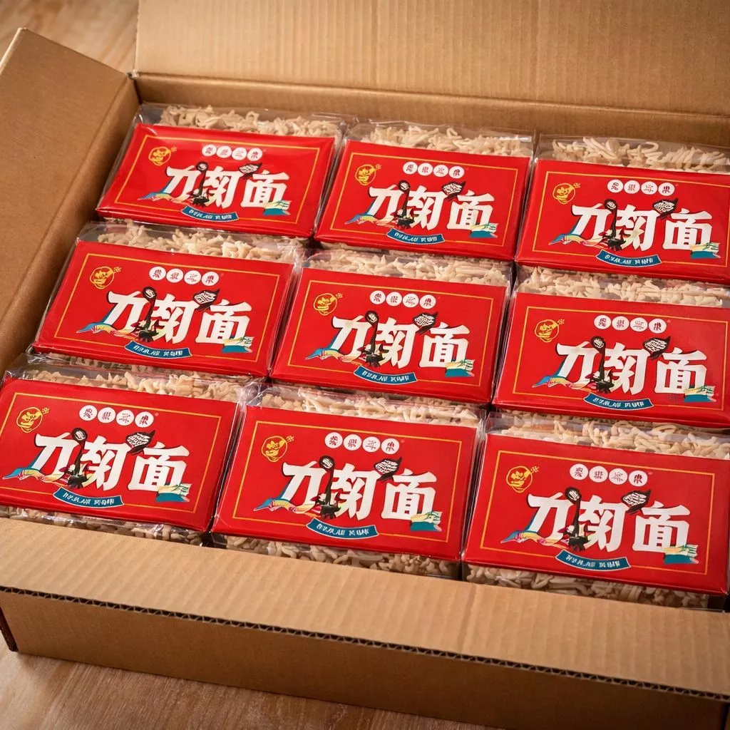 บะหมี่ฮ่วยซัว เส้นไข่แบบหยัก ยกลัง 12 แพ็ค เส้นนุ่ม ต้มง่าย อร่อยทุกเมนู