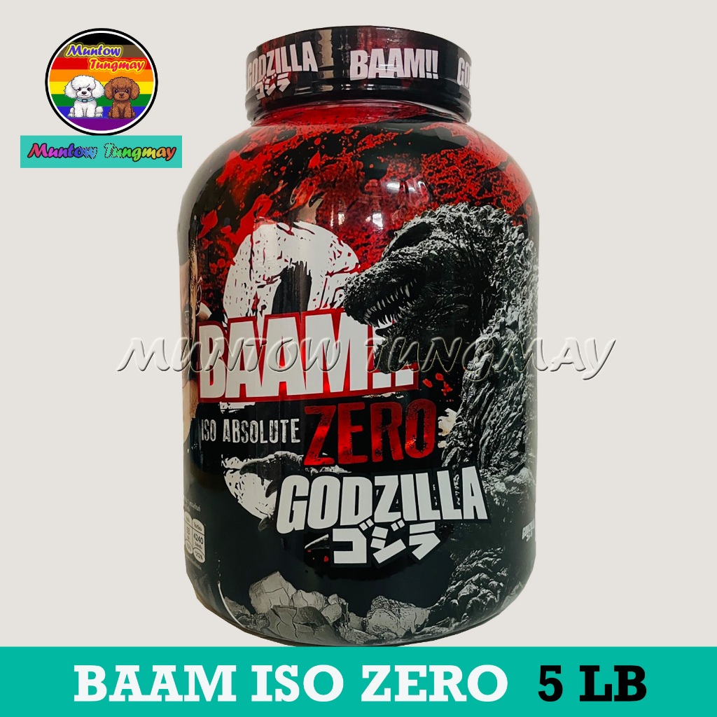 📍ลด 528 โค้ด 20DDX327📍Baam Iso Absolute Zero 5 Lb แบบกระปุก เวย์โปรตีนไอโซเลท เพิ่มกล้ามเนื้อ ลดไขมัน