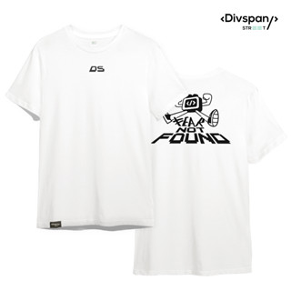 Divspan – เสื้อยืดขาว สตรีทมินิมอล รุ่น Fear Not Found