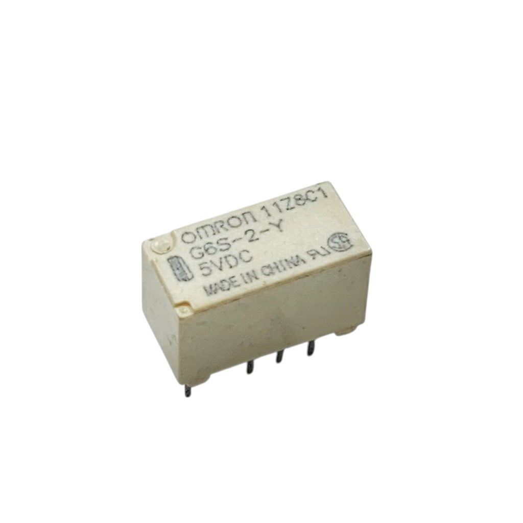 Relay G6S-2-Y  5VDC-8ขา(ราคาต่อ 1ชิ้น) ขนาด 7.5x25x8.5mm มีสินค้าพร้อมส่งในไทย