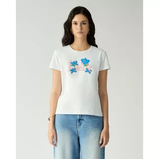 AMR DE SAISON ( AIMER ) - AMR Floral Logo Regular Fit T-shirt