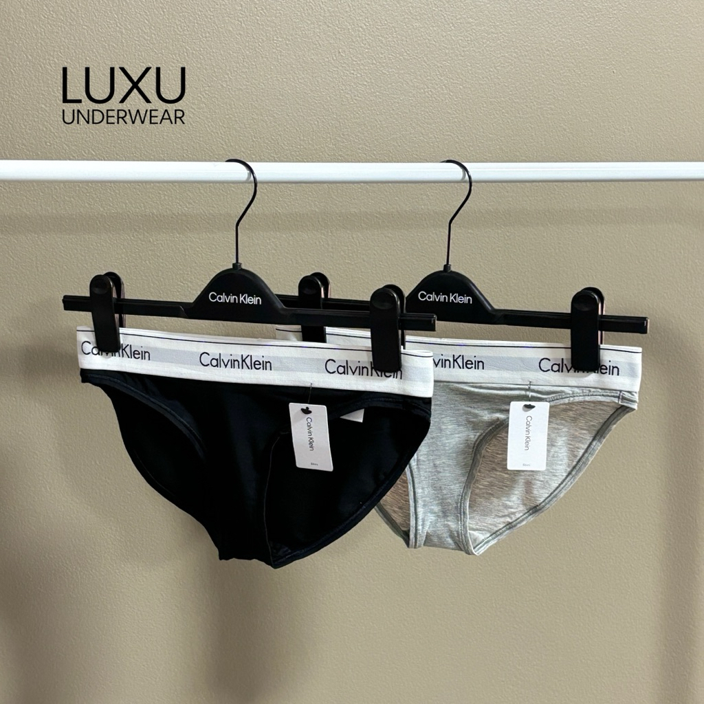 (พร้อมส่ง) Calvin Klein กางเกงชั้นในผู้หญิง Icon Cotton Modal Bikini ของแท้