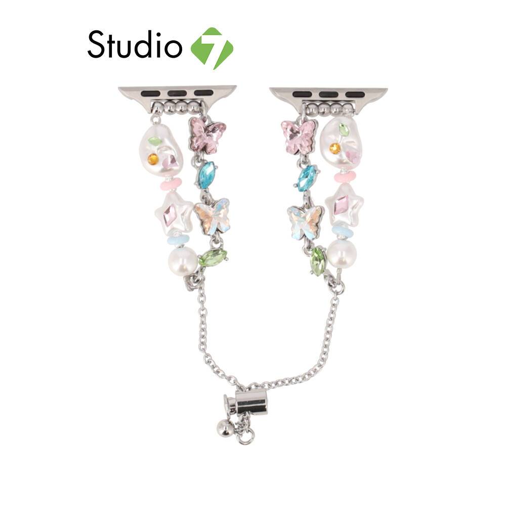 Blue Box สาย Apple Watch Series 6,7,8,9,10,11,SE1,SE2 Charming Baroque by Studio7