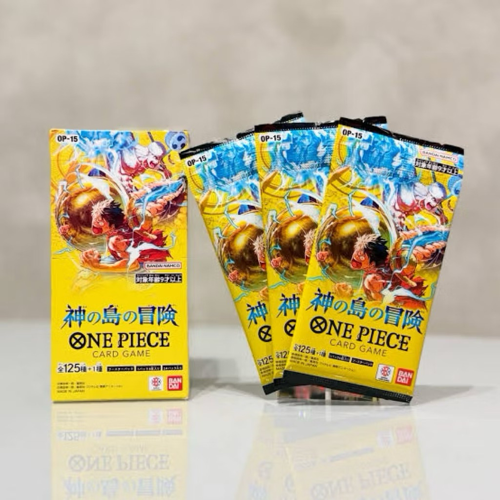One Piece  card game พร้อมส่งในไทยสินค้าแท้100%   ( แบบ1ซอง )