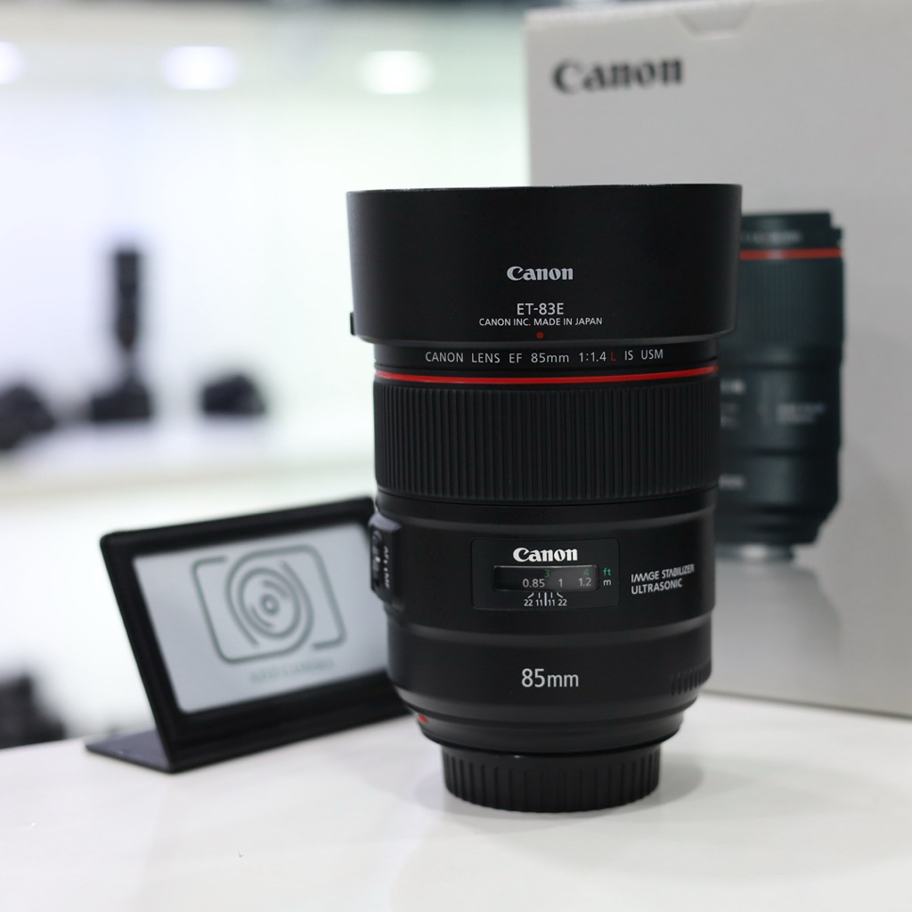 เลนส์ Canon EF 85 F1.4 L IS USM มีกล่องครบ สภาพสวย