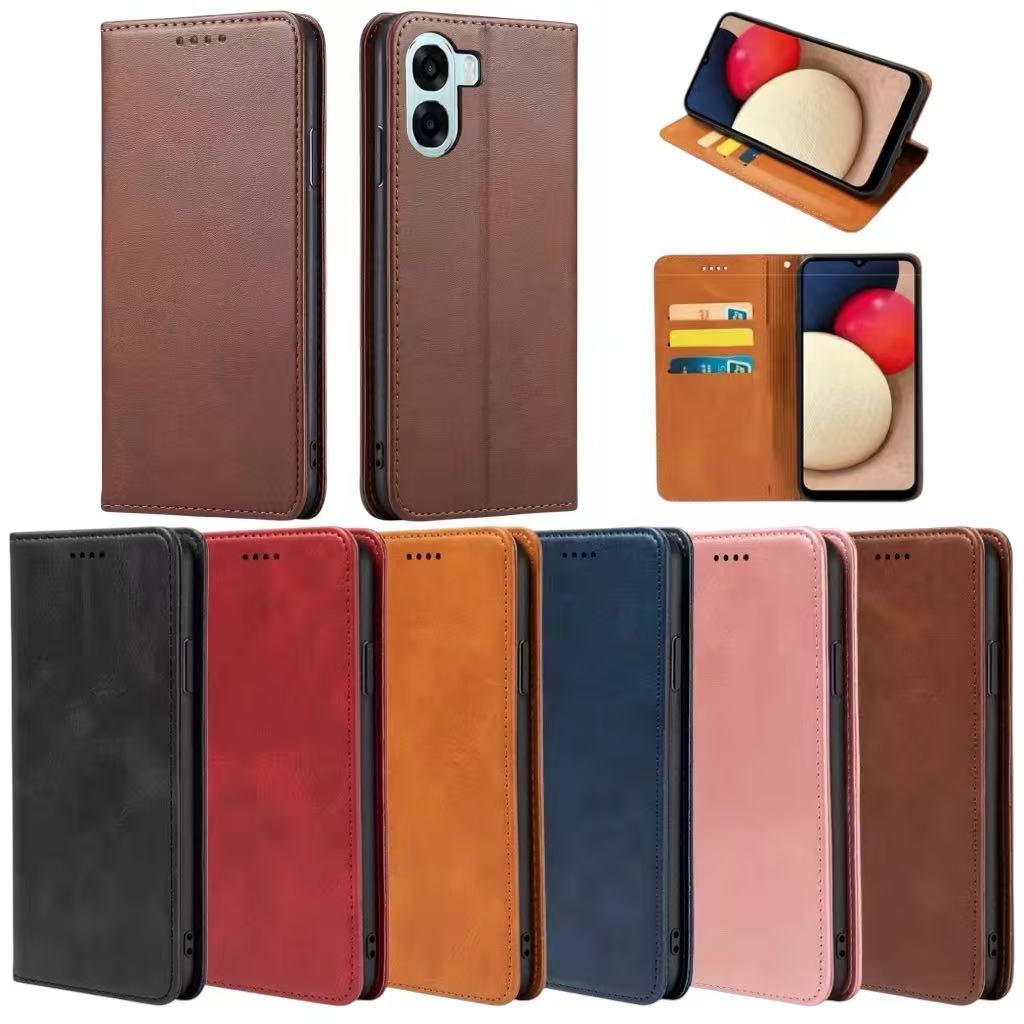 เคสฝาพับ กระเป๋าหนัง เปิดปิด สำหรับ Oppo A6S A6C A6 A6T A6X เคสกันกระแทก มีช่องใส่บัตร