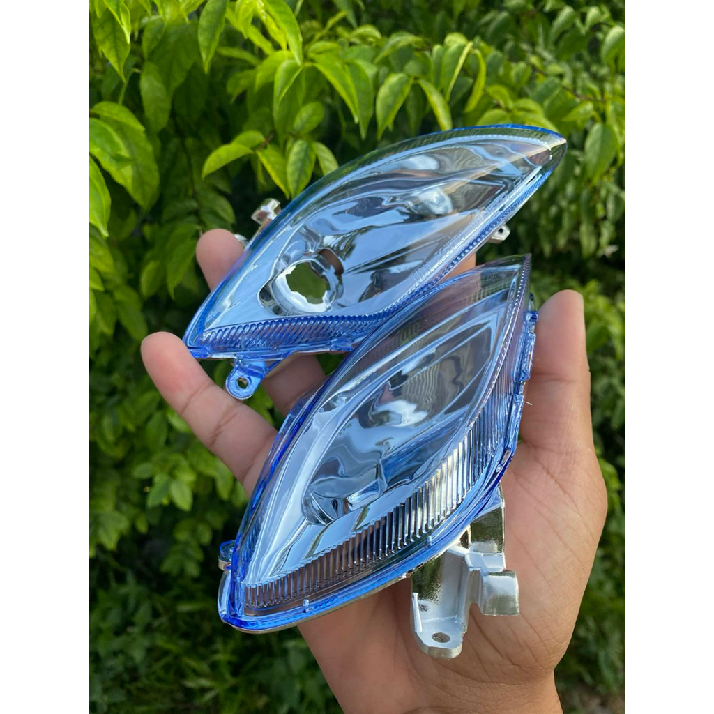 ชุดไฟเลี้ยวWave125Sรุ่นหัวเถิกแท้Honda(พร้อมทำสีไฮบลิค)✅🔷(สีฟ้า)📦ใส่ได้เฉพาะรุ่นWave125Sหัวเถิก✔️