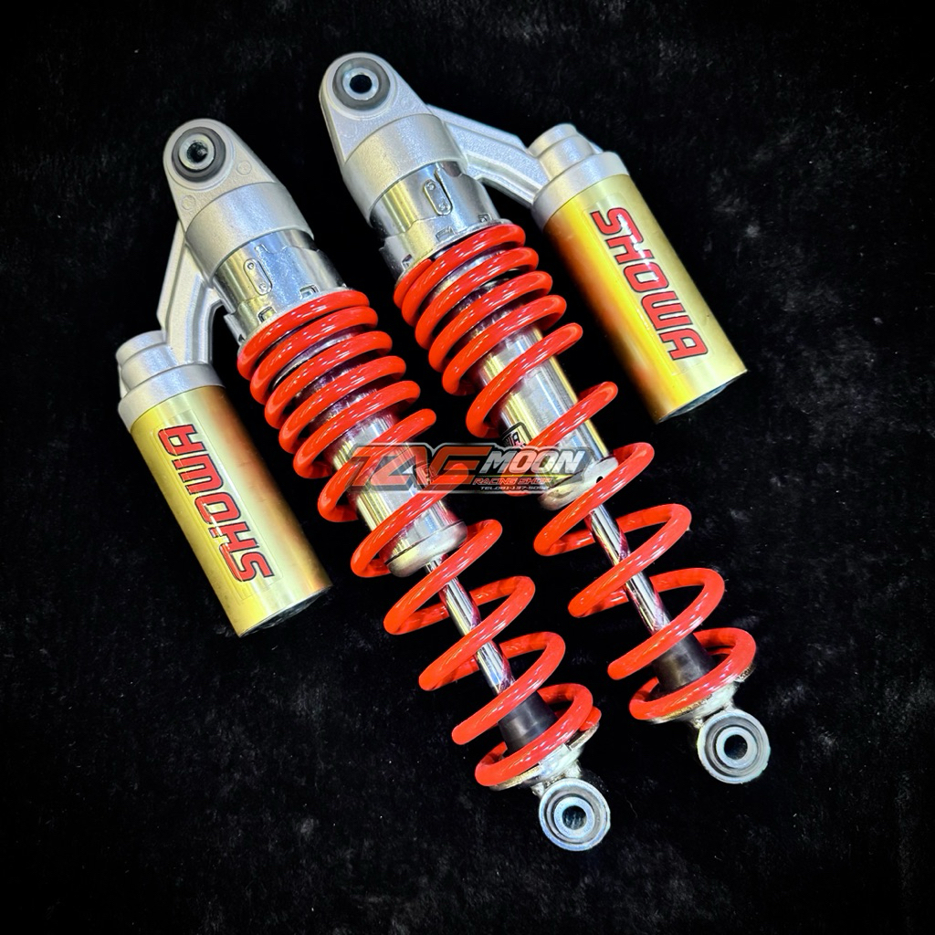 โช๊คโชว่า Showa tec2 สูง330mm สปริงแดง