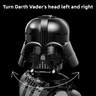 LEGO Star Wars 75439 Darth Vader Bust (349 Pieces), Building Blocks, Kids Toy