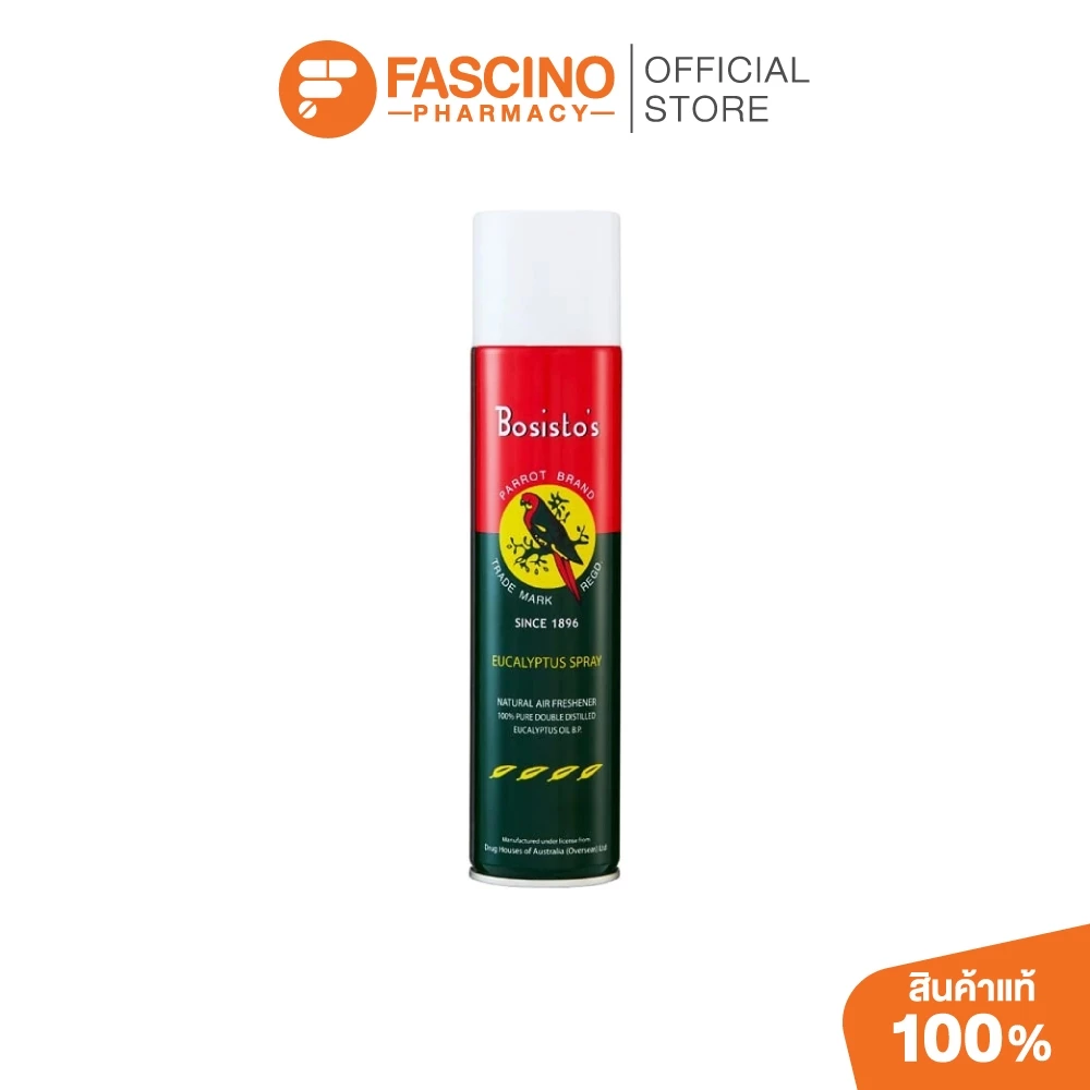 Bosisto’s Eucalyptus Spray 300ml โบซิสโต สเปรย์ยูคาลิปตัส ปรับอากาศ กลิ่นสดชื่น