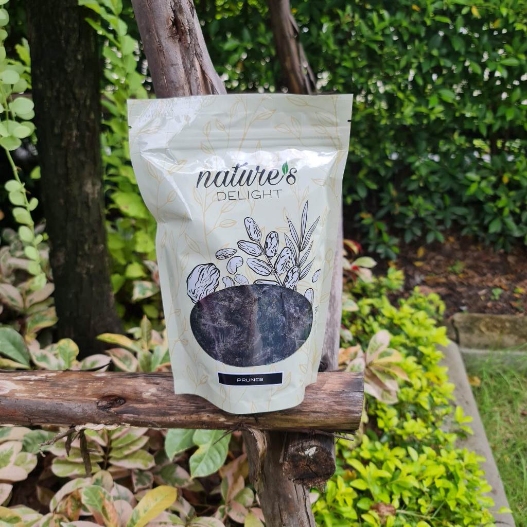 Nature's Delight Dried Pitted Prunes 250 g x 2 (500g) / ลูกพรุนแห้งไร้เมล็ด 250กรัม x 2 ถุง (500 กรัม) ตราเนเจอร์ส ดีไลท