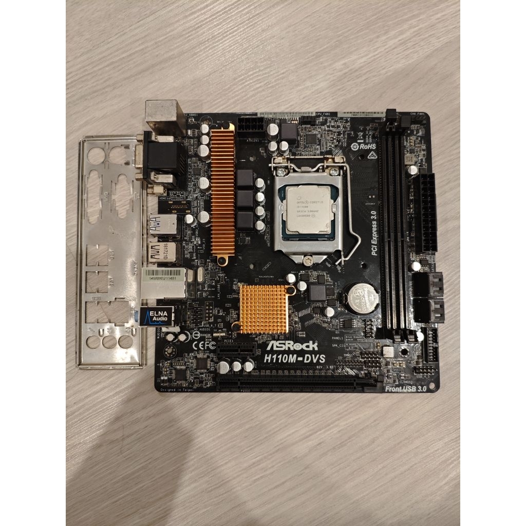 Mainboard H110m dvs asrock *อ่านก่อน* งานช่าง เจน7