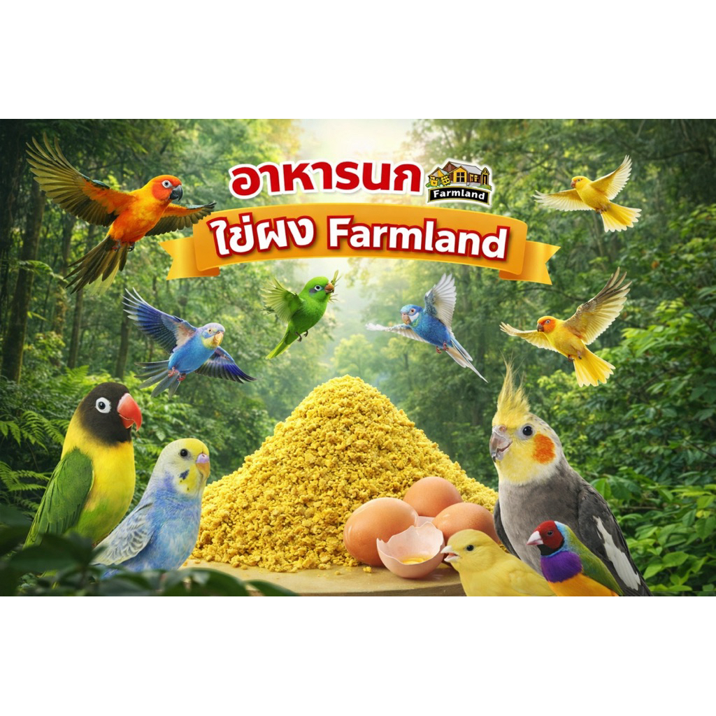 ไข่ผง Farmland ขนาด 200g-1kg