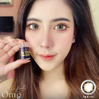 บิ๊กอายตาโต Bigeye Wink คอนแทคเลนส์ ตาหวาน ยี่ห้อ winklens และ ilens ลายขายดี สีเทา,สีน้ำตาล