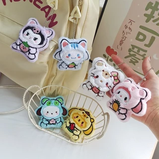 ตุ๊กตาสัตว์น่ารักจี้กระเป๋าแขวนพวงกุญแจ