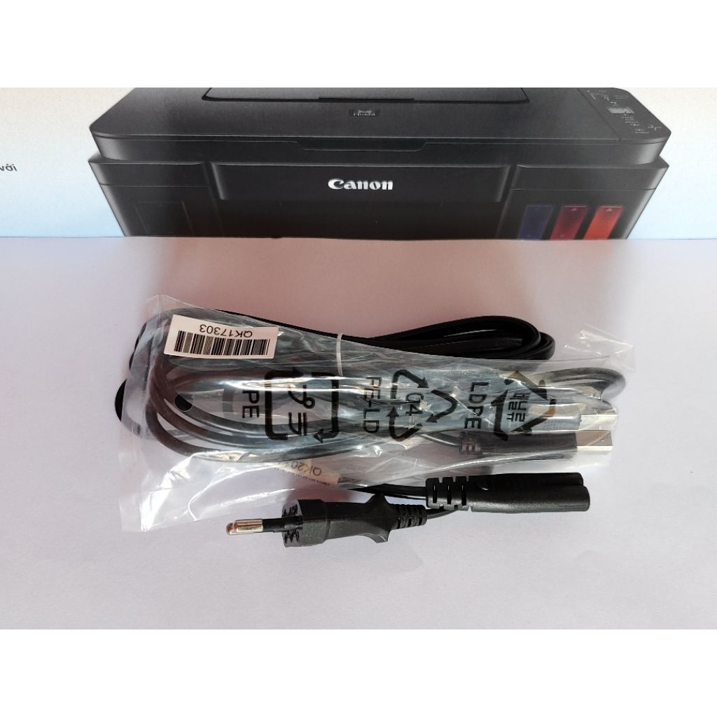 สายไฟแท้ AC+USB ปริ้นเตอร์ Canon ขายเป็นคู่