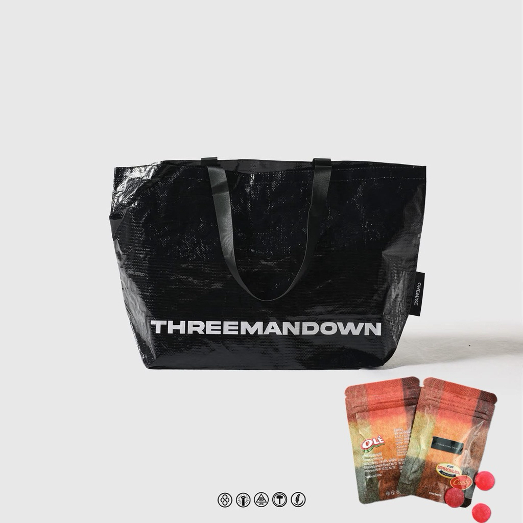 สินค้าคอนเสิร์ต ✨ THREEMANDOWN Shopping Bag + Ole