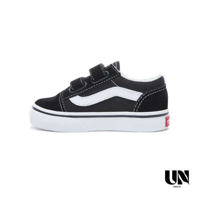 [ของแท้ ส่งไว จากไทย] VANS TODDLER OLD SKOOL V(1-4 YEARS) - BLACK/WHITE