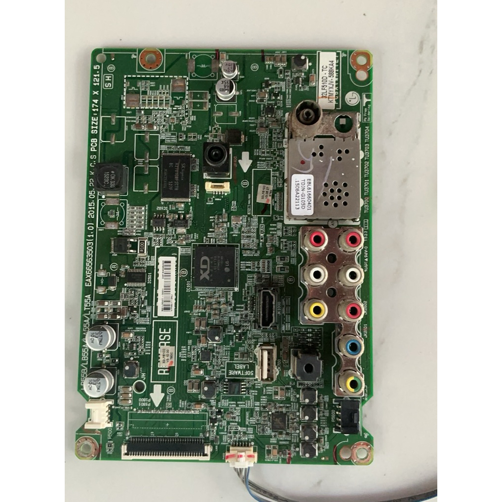 เมนบอร์ดทีวีLG32นิ้วรุ่น32LF510Dเเท้ถอด