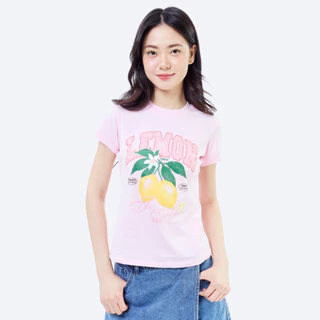 BODY GLOVE Women's GRAPHIC T-SHIRT Slim Fit Summer 2026 - เสื้อยืดแขนสั้น ผู้หญิง