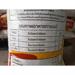 อาหารปลากินพืช มัมมัม 789 เม็ดใหญ่ โปรตีน15.5% ขนาด20กก.