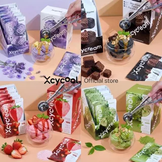 Xcycream ผงไอศกรีมสำเร็จรูป รสมัทฉะ 1ห่อ/100กรัม Ice Cream Powder Matcha ทำง่ายๆ 3 ขั้นตอน