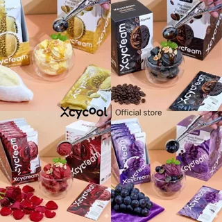 Xcycream ผงไอศกรีมสำเร็จรูป รสมัทฉะ 1ห่อ/100กรัม Ice Cream Powder Matcha ทำง่ายๆ 3 ขั้นตอน