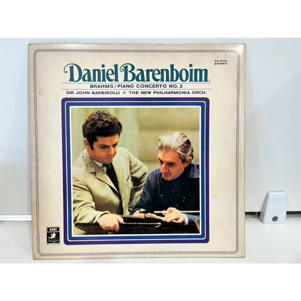 1LP Vinyl Records แผ่นเสียงไวนิล  Daniel Barenboim BRAHMS/PIANO CONCERTO NO.2 AA-8556  (J11A110)