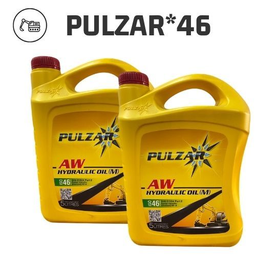 น้ำมันไฮดรอลิค 46 เพาวซ่าร์ PULZAR AW Hydraulic Oil (M) เบอร์ 46 ขนาด 5 ลิตร