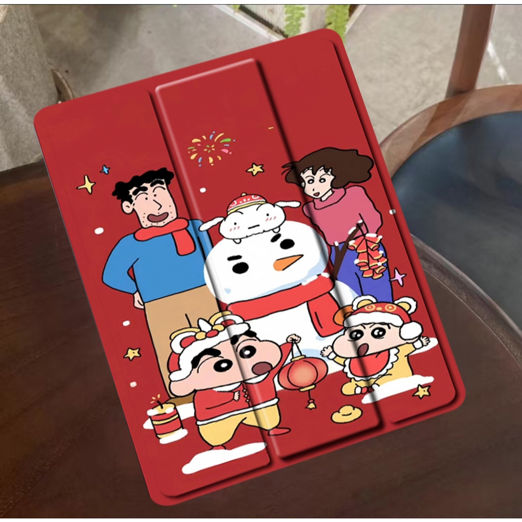 เคสไอแพด พร้อมช่องใส่ปากกา เคสfor ไอแพด  Air1/2 gen5/6 9.7 Gen7/8/9 Air3 Air4/5 10.9 Pro 11 gen10/11 mini4/5 ปลอกป้องกัน