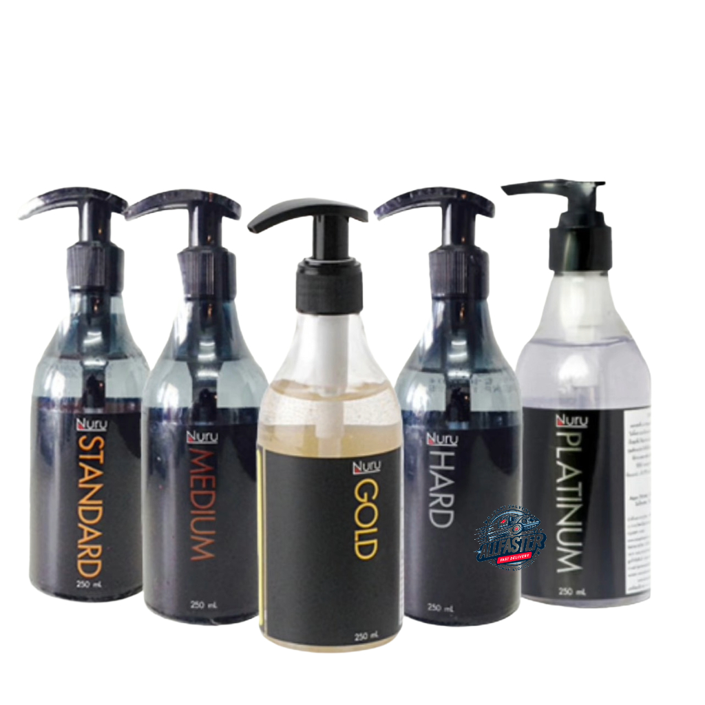 ลดเพิ่ม 30% 🔥 Nuru Gel เจลหล่อลื่น นูรุเจล สุดยอดเจลหล่อลื่นจากหนัง AV Hard Medium Standard Platinum