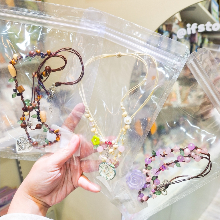 ***Inbox สอบถามลายสินค้าก่อนกดสั่งซื้อ***Necklace สร้อยคอเชือกถัก ดีไซน์เรียบง่าย สไตล์มินิมอล🌿[Tuli