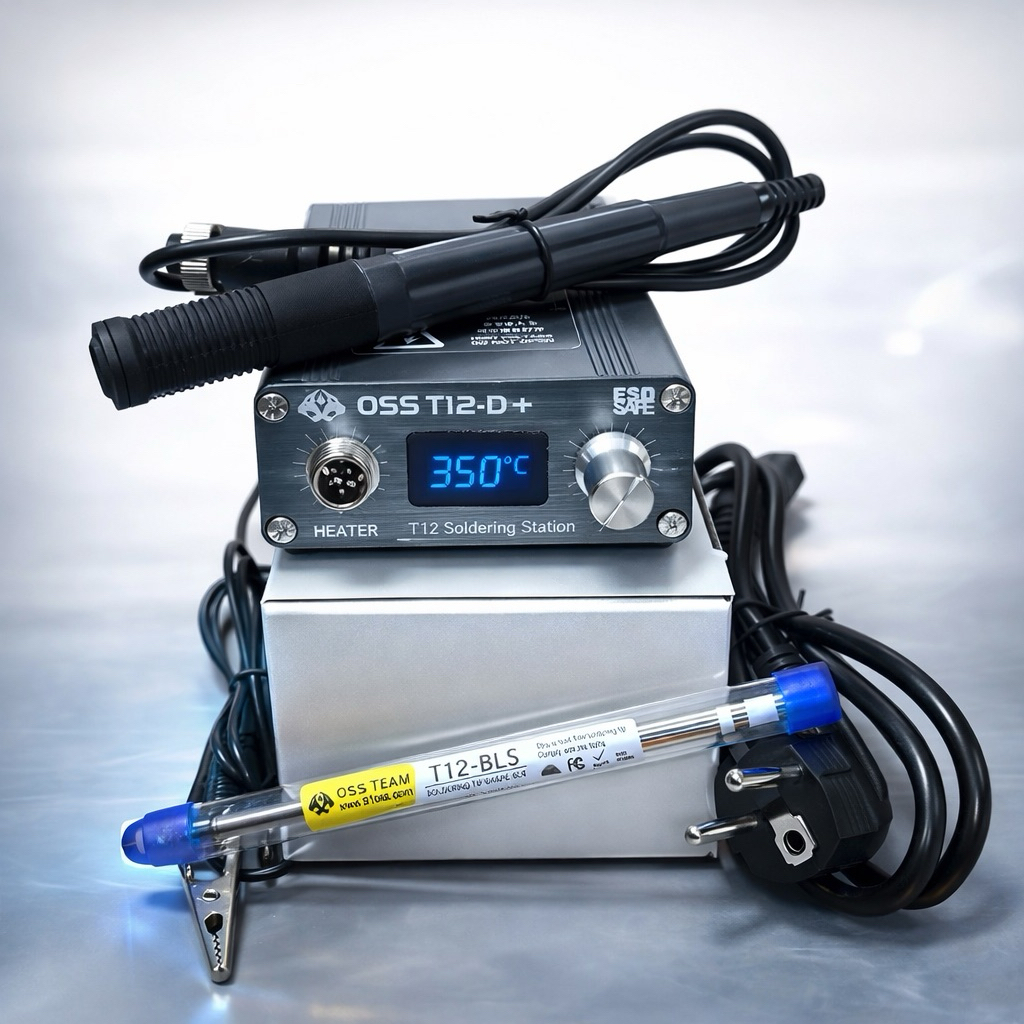 หัวแร้งT12D+หัวเสือได้ตามภาพ