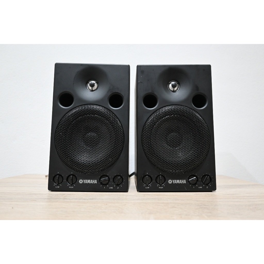 Yamaha MSP3 ลำโพงมอนิเตอร์แท้ มือสองจากญี่ปุ่น เสียงดี ใช้งานปกติ มีรอยตามการใช้งาน