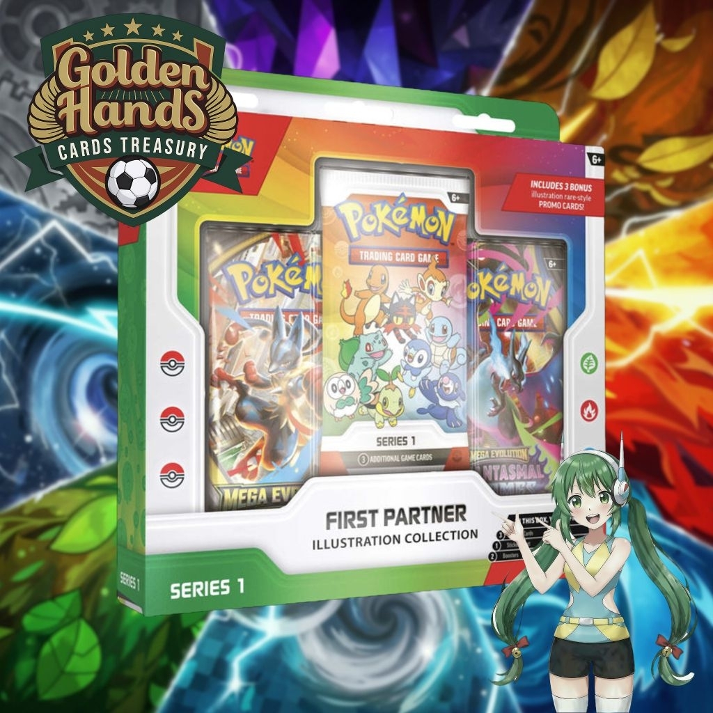 (มีของพร้อมส่ง!) Pokemon First Partner Illustration Collection ของใหม่ต้องจัด!