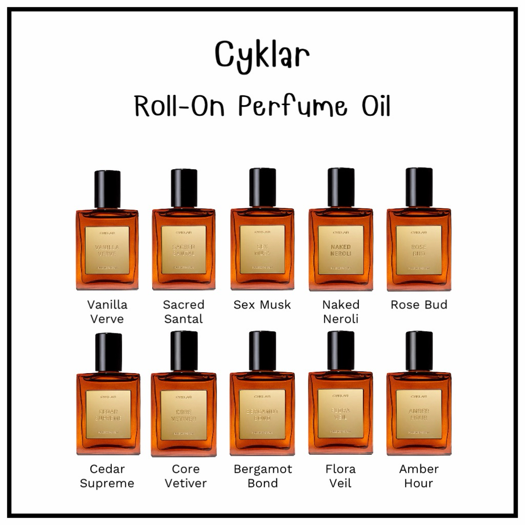 🇺🇸Preorder🇺🇸 Cyklar Roll-On Perfume Oil มีหลายกลิ่น แท้ 100%