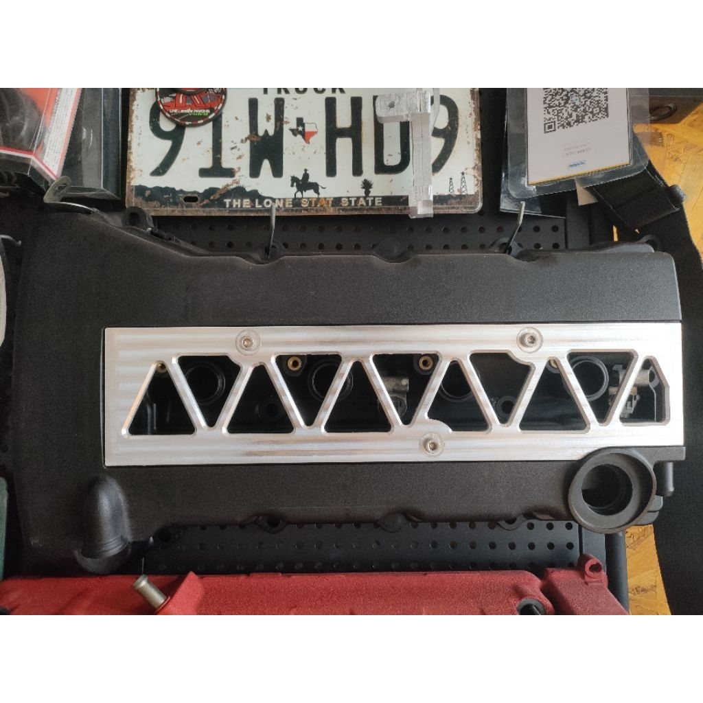 4B10 4B11 ฝาครอบคอยล์ engine cover for lancer ex lancer gt 1035