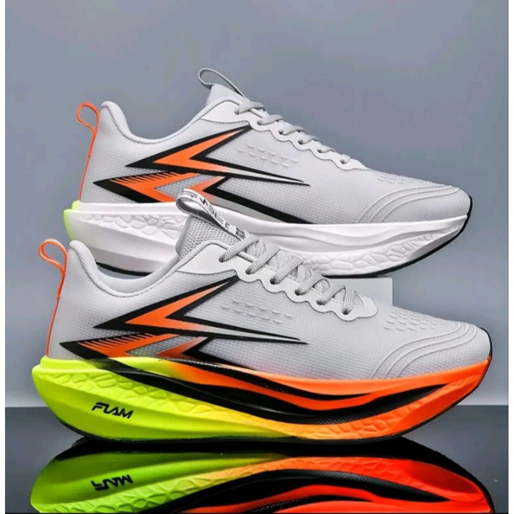 รองเท้าวิ่ง 361 Degrees Flame 4 Mix สำหรับผู้ชายและผู้หญิง ดีไซน์ทันสมัย