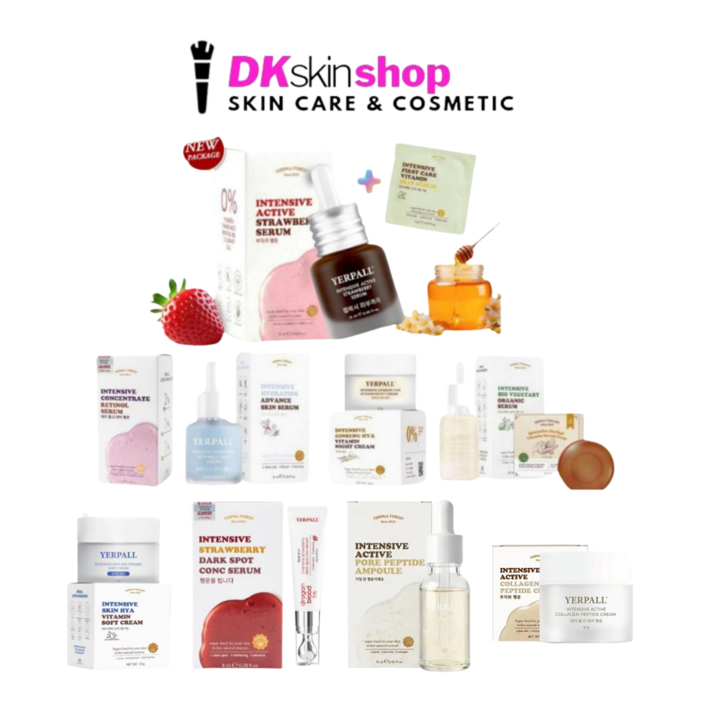เซรั่มสตอเบอรี่ Yerpall/เซรั่มผักสูตรใหม่/ครีมโสมไฮยา/เรตินอลเซรั่ม/แอดวานซ์สกิน เซรั่ม/สตอคอนซ์ซีรั่ม/คอลลาเจน เปปไทด์